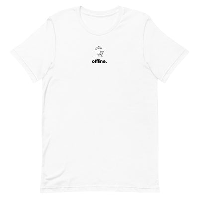 offline - Tshirt - weiss