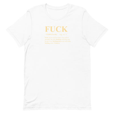 fck - Tshirt - weiss